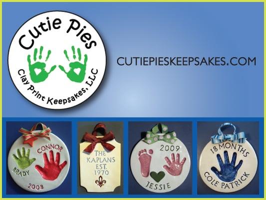 Cutie Pies Clay Print Keepsakes