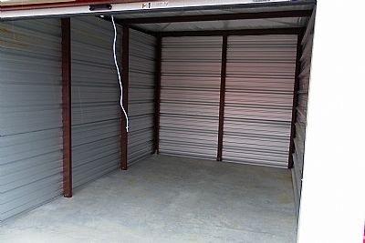 Interior 10x15 storage unit