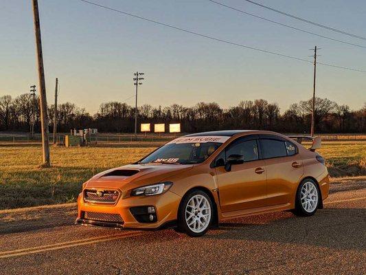 Wrapped in Gloss Orange Pearl