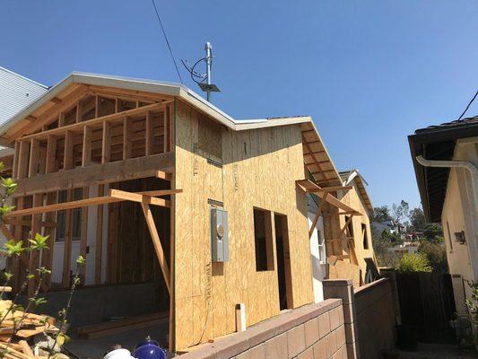 Framing and Drywall installation