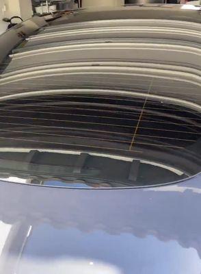 Back window Tesla model 3