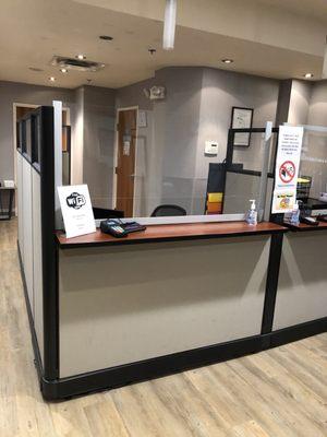 Front desk