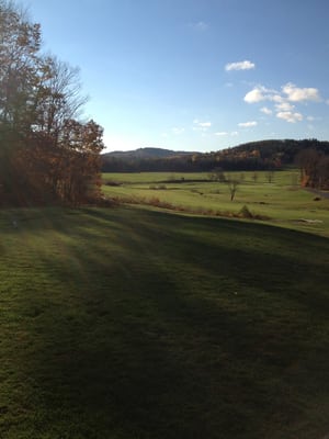 Hole # 1 on a nice fall day