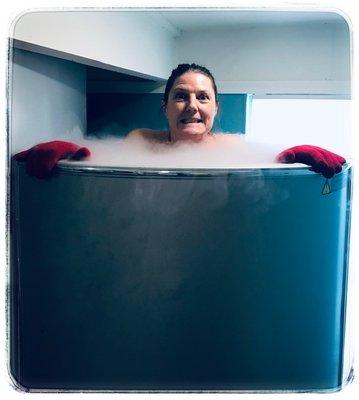 Super excited to try my first Cryotherapy trrstment