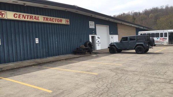 Studio 531 Fitness is located in the "Old Central Tractor Building"