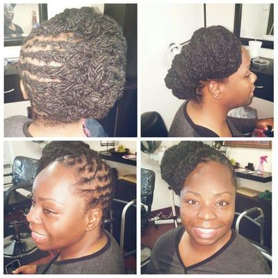 Loc Updo