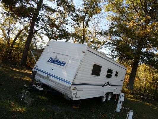 Loads of Shaded Camping sites with full hook ups.