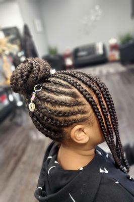 Kid's Braid, natural hair!