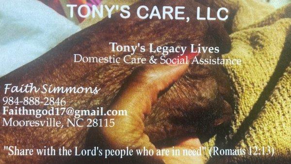 Tony's Care