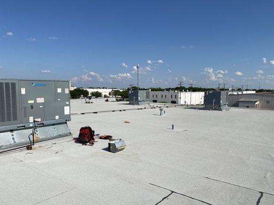 Rooftop installation