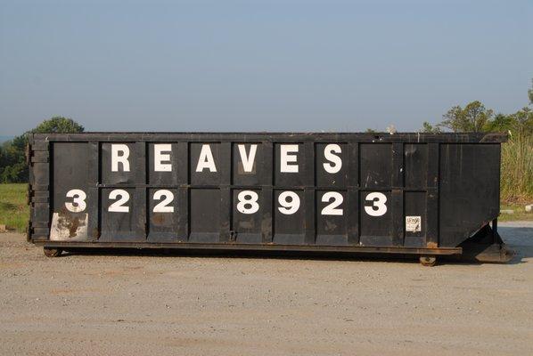 We offer several sizes of containers to meet your needs