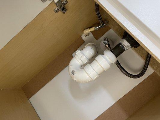 Finish Lavatory Drain