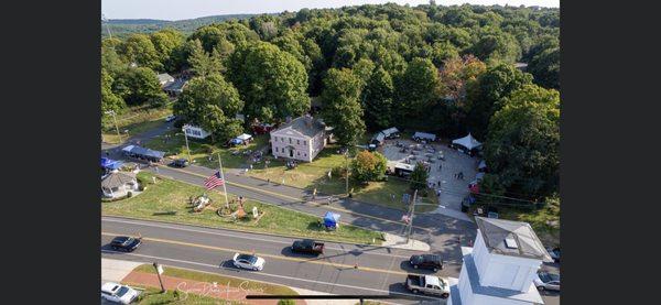 Historic society on tavern day.