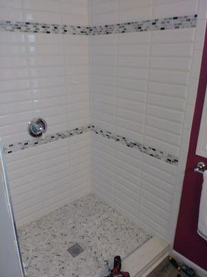 Shower door installation portage park chicago