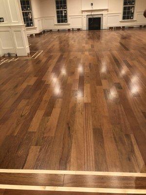 Besutiful Brasilian Cherry Prefinished oak