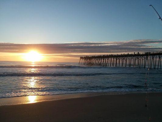 Sunrise at the Pier one early morning! Just thought I would share!!