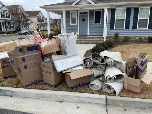 Curbside pickup in Portsmouth