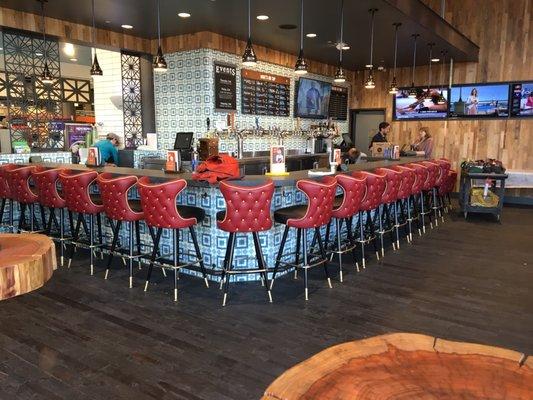 These are some sick bar stools Richardson Seating made for Whole Foods.