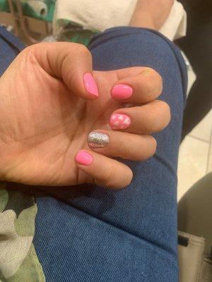 Great gel manicure by Cindy