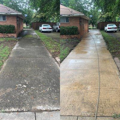 Driveway clean