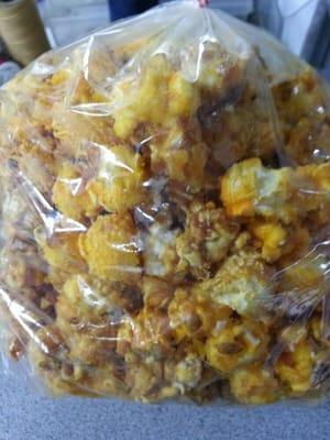 Large bag of their cheddar & caramel mix $5.99