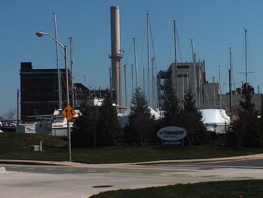 Tidewater Yacht Service at Port Covington.