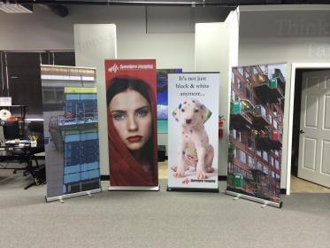 Banner stands!