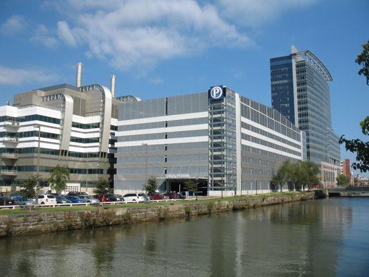 McLaren provided the parking layout design for the Columbus Center Garage at Pier 5 in Baltimore, MD.