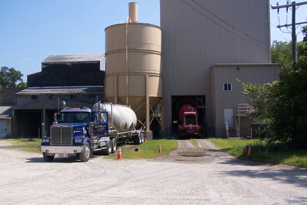 Banas Concrete Plant at 246 Fuller Street in Ludlow, MA