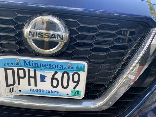 I got pulled over by the police for driving this Enterprise rental car w/expired plates‍