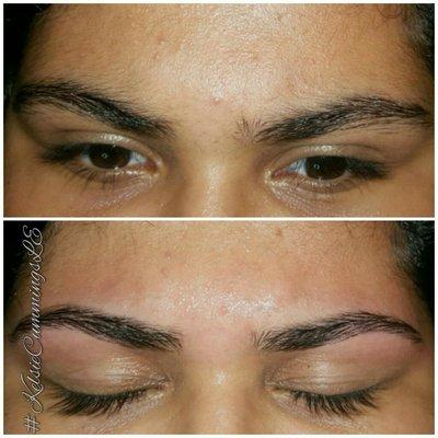 Brow threading