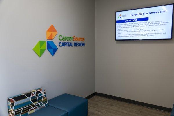 CareerSource Capital Region Lobby