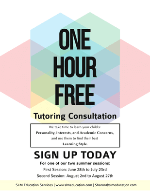 One Hour Free Tutoring Consultation