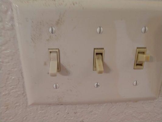 Michael V. - Dirty Light Switch Plate