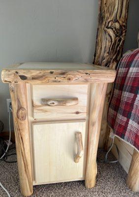 Nightstands with automatic close