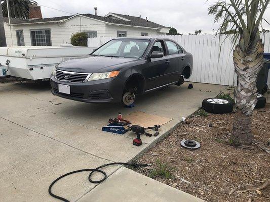 roadside assistance in California