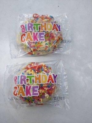 Birthday cake cookies