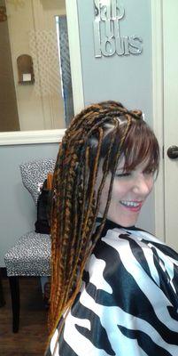 Double ended dreadlocks