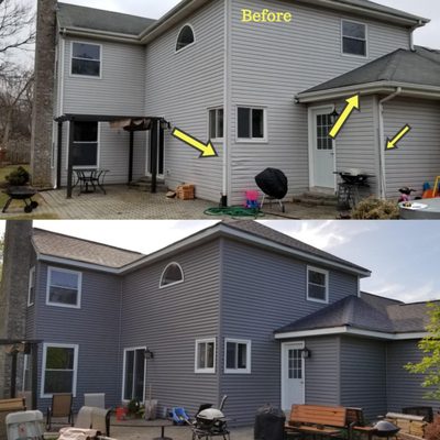 Siding and Gutter Installation