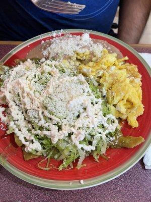 Chilaquiles! Excellent!!