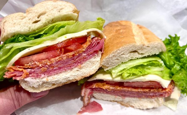 8" Italian Combo Sandwich on grinder roll