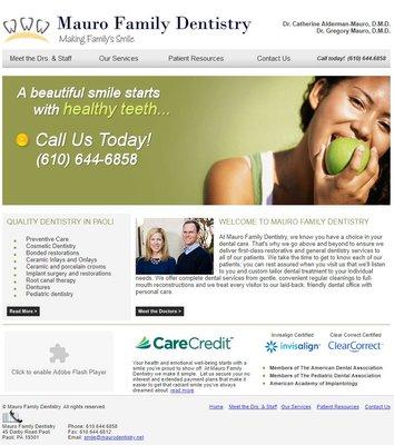 Mauro Family Dentistry -- from their website