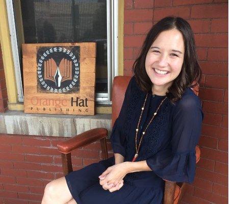 Shannon Ishizaki, Founder and owner of Orange Hat Publishing / Ten16 Press