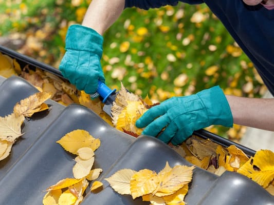 gutter repair & clean out