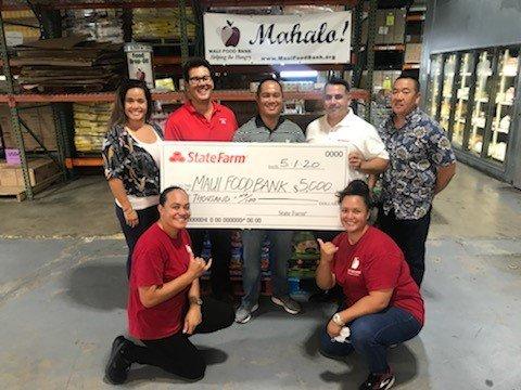 Maui Food Bank Donation--May 1st 2020