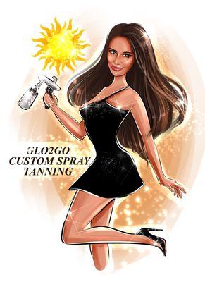 Glo2Go Custom Spray Tanning By Danielle established 1/2015.