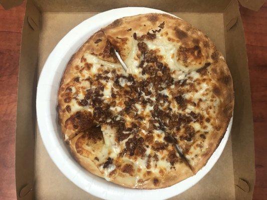 Chicken Bacon Ranch Pizza at CJ's Traveling Pizzeria Food Truck, Tampa Bay