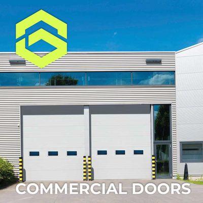 Commercial garage doors ensure long-term reliability, built to withstand heavy use and harsh conditions. Available in various sizes & styles