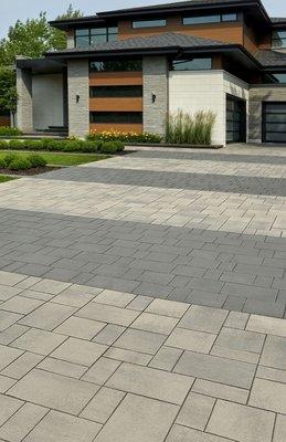 Professional paver installation