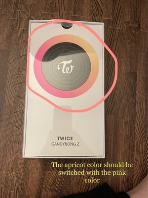 What to look for in FAKE twice light sticks